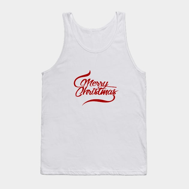 Christmas text Tank Top by monika27